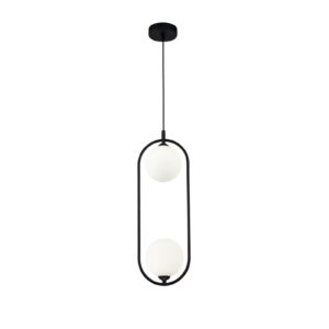 Pendant Lamp Maytoni Ring 2 Light Black