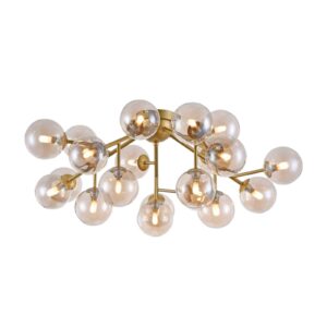Ceiling Lamp Maytoni Dallas 20 Light Gold