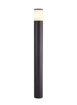 Claus 90cm Post Lamp 1 x E27, IP54, Anthracite/Opal, 2yrs Warranty