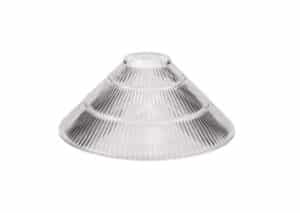 Astrid Cone 30cm Clear Glass Lampshade