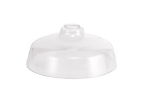 Astrid Flat Round 38cm Clear Glass Lampshade