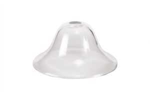 Astrid Smooth Bell 30cm Clear Glass Lampshade