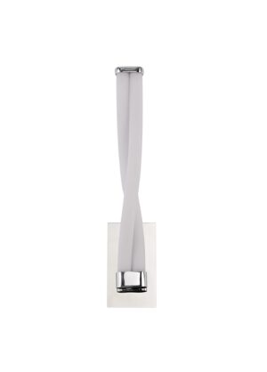 Cayleigh Wall Lamp Small, 2 x 5W LED, 3000K, 700lm, IP44, Polished Chrome, 3yrs Warranty