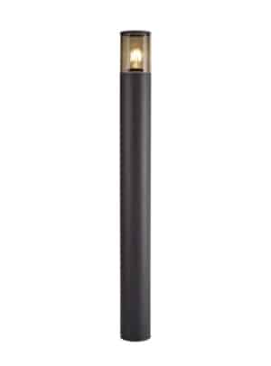 Claus 90cm Post Lamp 1 x E27, IP54, Anthracite/Smoked, 2yrs Warranty