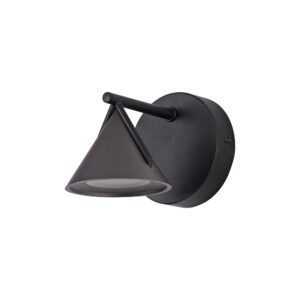Cyrus Wall Lamp 1 Light, 1 x 3W LED, 3000K, 110lm, Sand Black/Grey, 3yrs Warranty