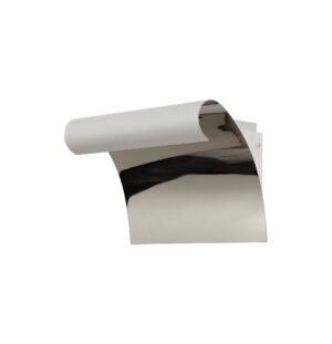 Delux Wall Lamp, 1 x 12W LED, 3000K, 840lm, Sand White/Polished Chrome, 3yrs Warranty