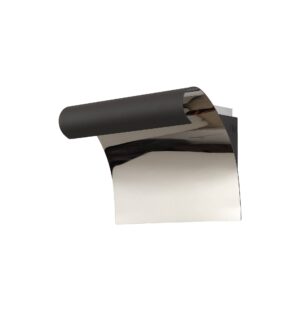 Delux Wall Lamp, 1 x 12W LED, 3000K, 840lm, Sand Anthracite/Polished Chrome, 3yrs Warranty