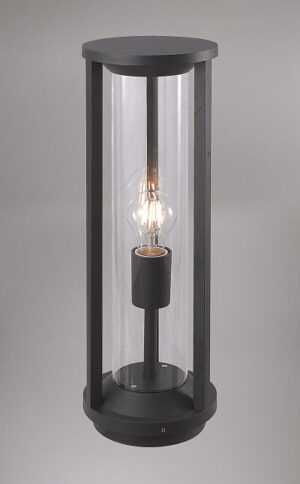 Flint Post Lamp Large, 1 x E27, IP65, Anthracite, 2yrs Warranty