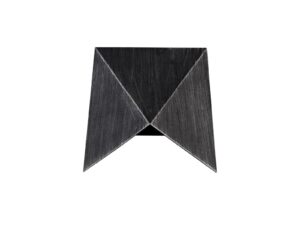 Lindsy Wall Lamp, 1 x 7W LED, 3000K, 610lm, IP54, Black/Silver, 3yrs Warranty