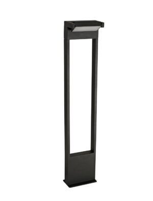 Lucas Tall Post, 1 x 10W LED, 3000K, 720lm, IP54, Graphite Black, 3yrs Warranty