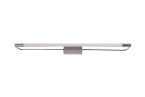 Lucia LED 1 x 14W Chrome Wall Lamp Large 1 Light 4000K IP44 3yr Warranty