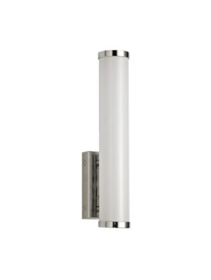 Taboa Wall Lamp Small, 1 x 9W LED, 4000K, 621lm, IP44, Polished Chrome, 3yrs Warranty