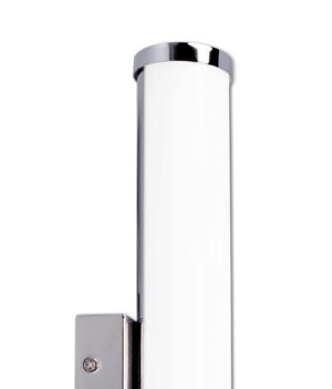 Taboa Wall Lamp Large, 1 x 12W LED, 4000K, 848lm, IP44, Polished Chrome, 3yrs Warranty