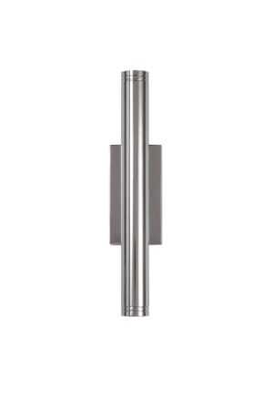 Tulio Wall Lamp, 2 x 3W LED, 3000K, 300lm, IP54, Polished Chrome, 3yrs Warranty