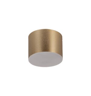 Vista Spotlight 10.5cm Round 1 x 10W LED, 3000K, 700lm, Satin Gold, 3yrs Warranty