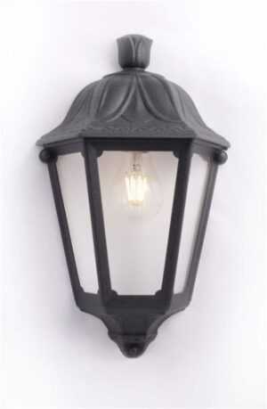 FUMAGALLI IESSE HALF WALL LANTERN BLACK
