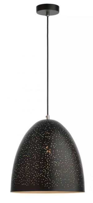 Galaxy 1 Light Black Metal Pendant