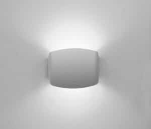 Abram 150mm Grey Clear Up/Down LED R7S 3.2W CCT