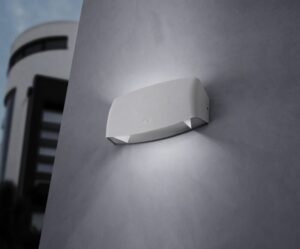 Abram 190mm Grey Up/Down LED R7S 7.5W CCT