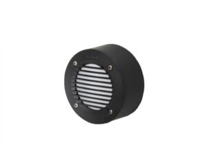 ExtraLeti 100 Round  Black Grill Opal LED GX53 3W Wall Light
