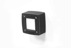 Extra Leti 100 Square Black Opal LED GX53 3W Wall Light
