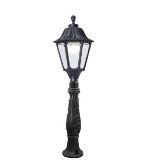 Iafet.R Black Medium Height Single Post Noemi E27 30W