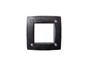 Leti 100 Square Black LED GX53 3W CCT Recessed Wall Light