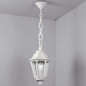 Sichem/Anna White Clear E27 Chain Lantern