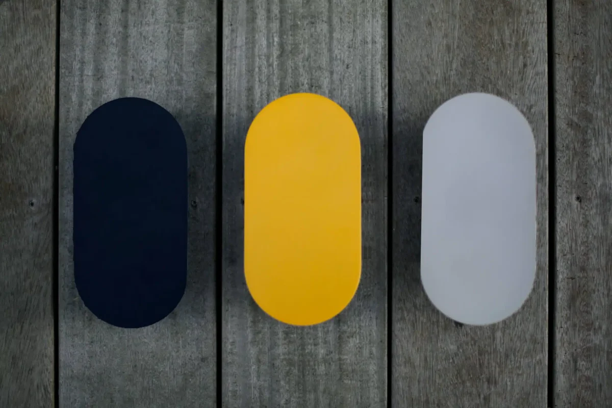 exterior led lights in various colours