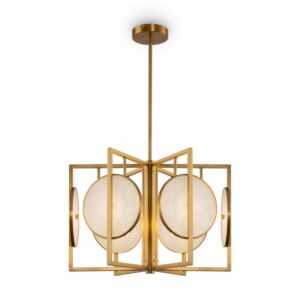 Pendant Lamp Marmo 6 Light