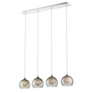 Aiofe Four Light Linear Pendant