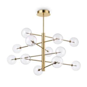 Equinoxe sp12.  Twelve Light Pendant
