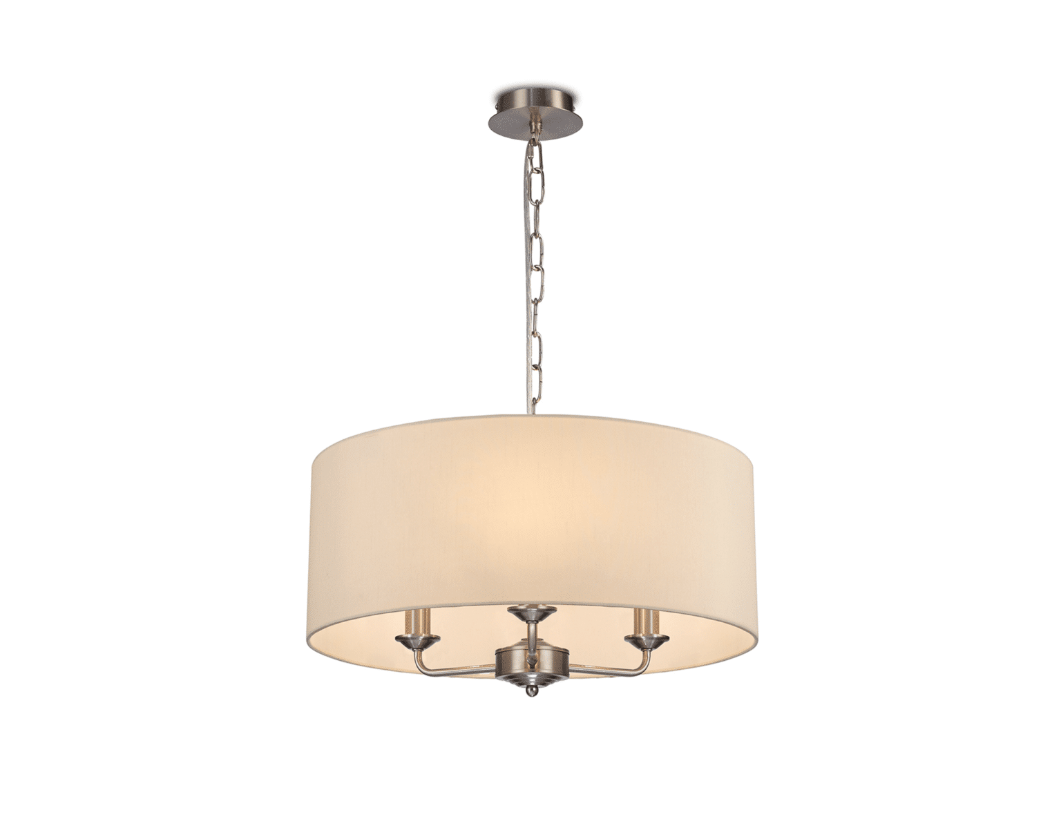 Satin Nickel/Ivory Pearl/White