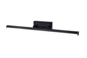 LUX Bathroom Wall Light Sand Black IP44