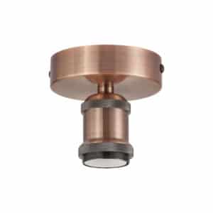 Dreifa Ceiling 1 Light Antique Copper, E27