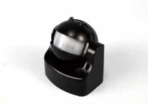 180 Deg PIR Motion Sensor Black