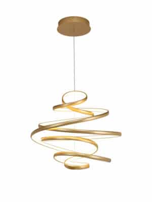 Dimmable Looped Spiral LED Pendant,