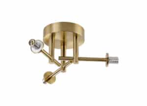 GOLD BATHROOM CEILING LIGHT