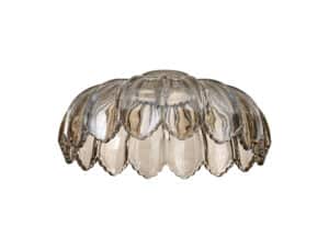 Hibiscus 260 x 100mm Petal Bowl Glass Shade