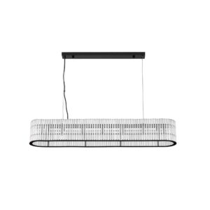 chelsea oval pendant light hanging on a plain white background