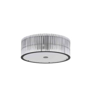 Chelsea flush ceiling light shown on a white background