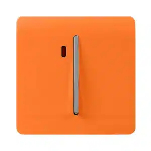 Trendi, Artistic Modern 20 Amp Neon Insert Double Pole Switch (25mm Back Box Required)