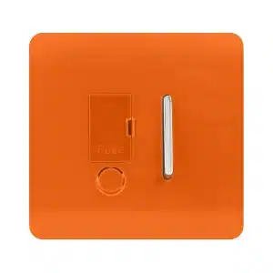 Trendi, Artistic Modern Switch Fused Spur 13A With Flex (35mm Back Box Required)