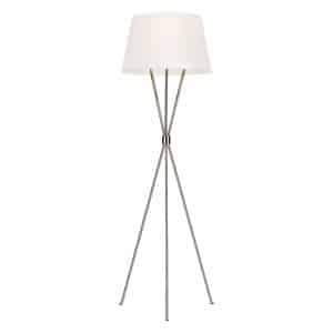 Penny 1 Light Floor Lamp - Polished Nickel