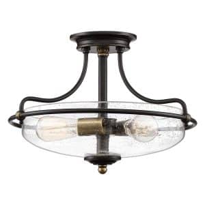 Griffin 3 Light Semi-Flush