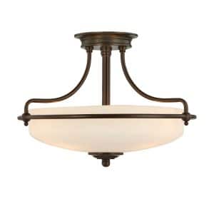 Griffin 3 Light Semi-Flush