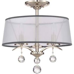 Whitney 3 Light Semi-Flush/Pendant