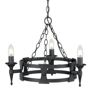 Saxon 3 Light Chandelier