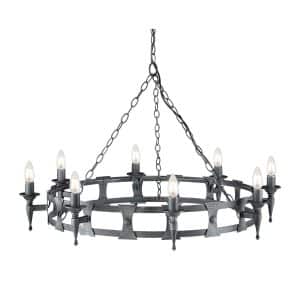 Saxon 8 Light Chandelier