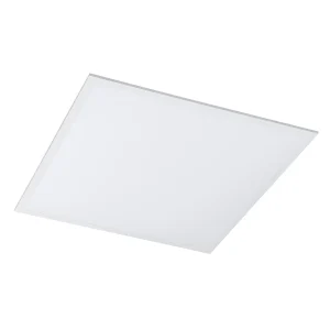 LED back-lit panel in white RAL9003 finish